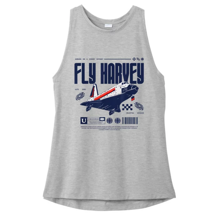 Fly Harvey Shuttle Ladies Tri-Blend Wicking Tank