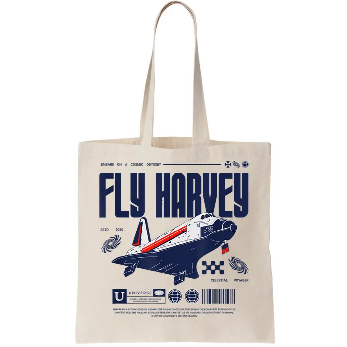 Fly Harvey Shuttle Tote Bag