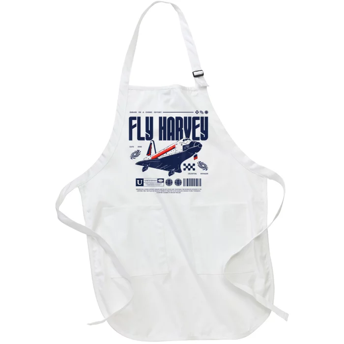 Fly Harvey Shuttle Full-Length Apron With Pocket