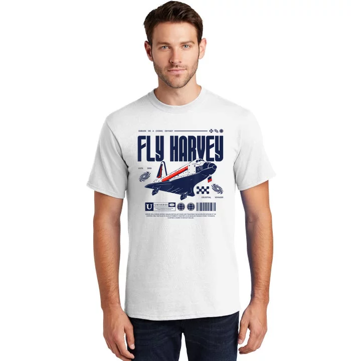 Fly Harvey Shuttle Tall T-Shirt