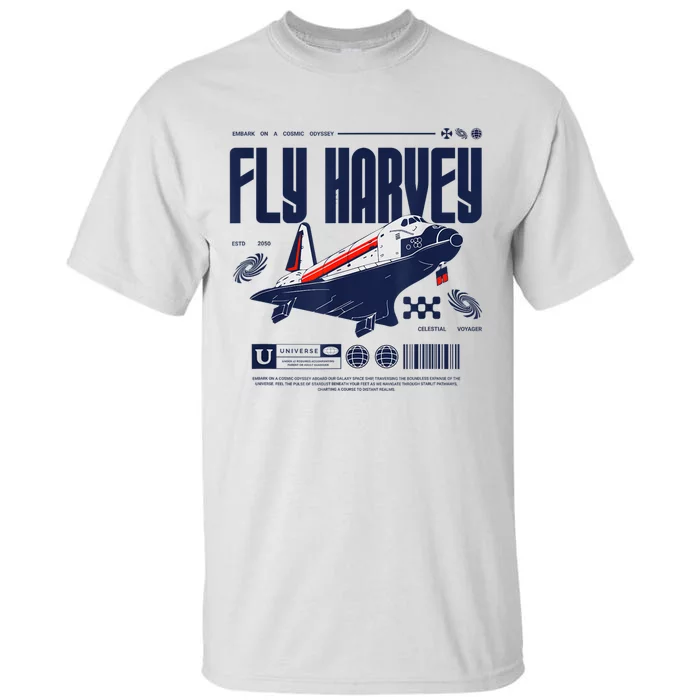 Fly Harvey Shuttle Tall T-Shirt