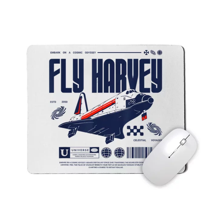 Fly Harvey Shuttle Mousepad