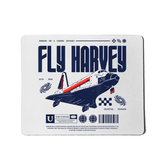 Fly Harvey Shuttle Mousepad