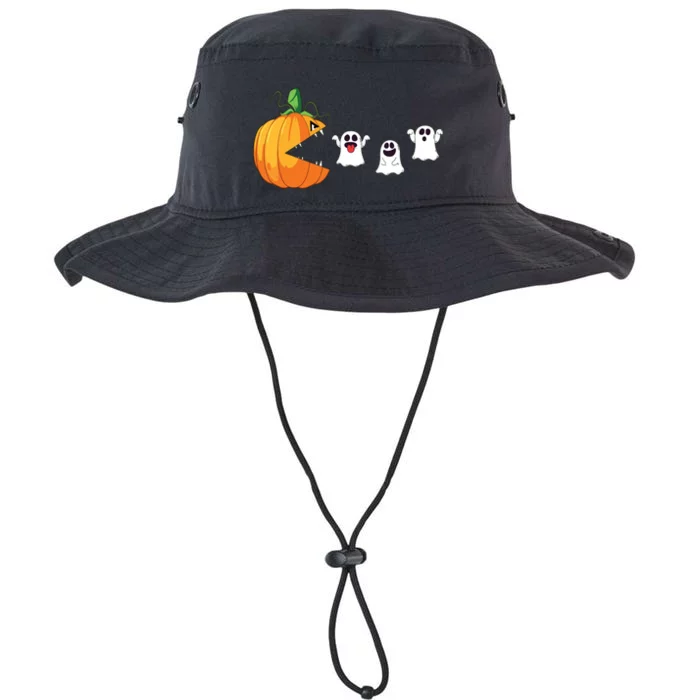 Funny Halloween Scary Pumpkin Ghosts Creepy Halloween Gamer Legacy Cool Fit Booney Bucket Hat