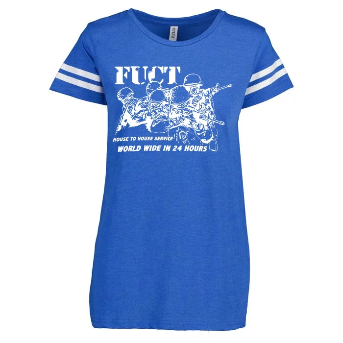 Fuct House To House Service World Wide In 24 Hours Enza Ladies Jersey Football T-Shirt