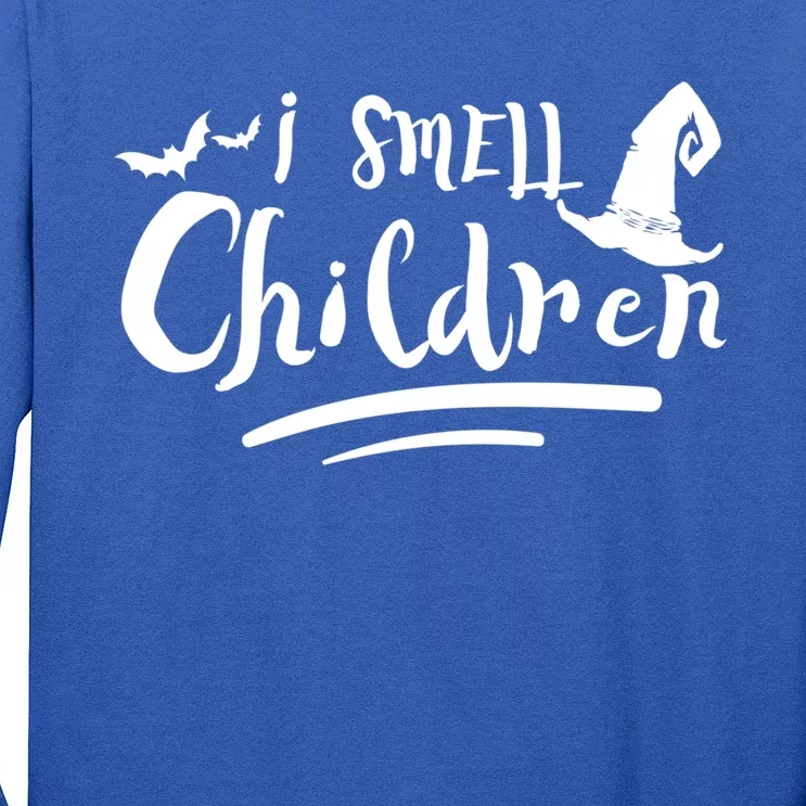 Funny Halloween Teacher I Smell Children Witch Great Gift Long Sleeve Shirt