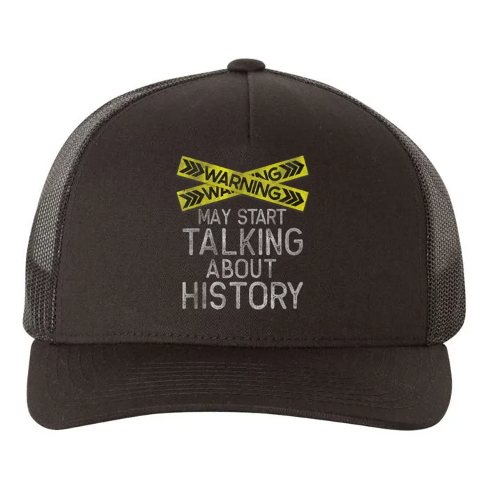 Funny History T, History Lover , History Buff Yupoong Adult 5-Panel Trucker Hat