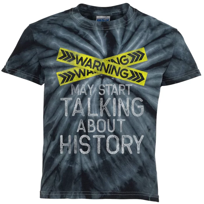 Funny History T, History Lover , History Buff Kids Tie-Dye T-Shirt