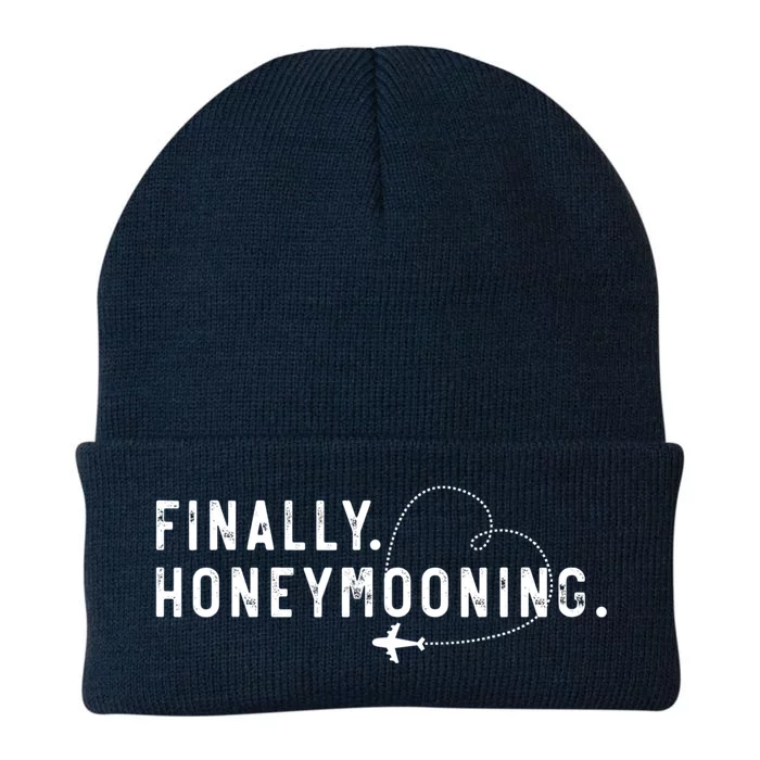 Finally Honeymooning Tee Cute Honeymoon Finally Honeymoonin Knit Cap Winter Beanie