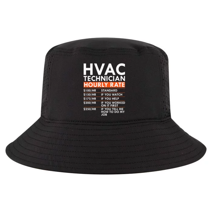 Funny Hvac Technician Hourly Rate Hvac Mechanic Labor Rates Cool Comfort Performance Bucket Hat