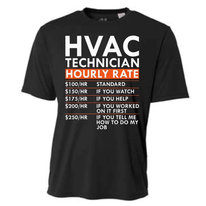 Funny Hvac Technician Hourly Rate Hvac Mechanic Labor Rates Cooling Performance Crew T-Shirt