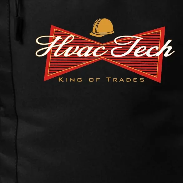 Funny Hvac Tech King Of Trades Daily Commute Backpack