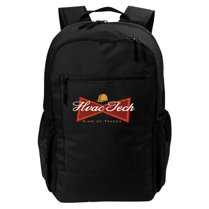 Funny Hvac Tech King Of Trades Daily Commute Backpack