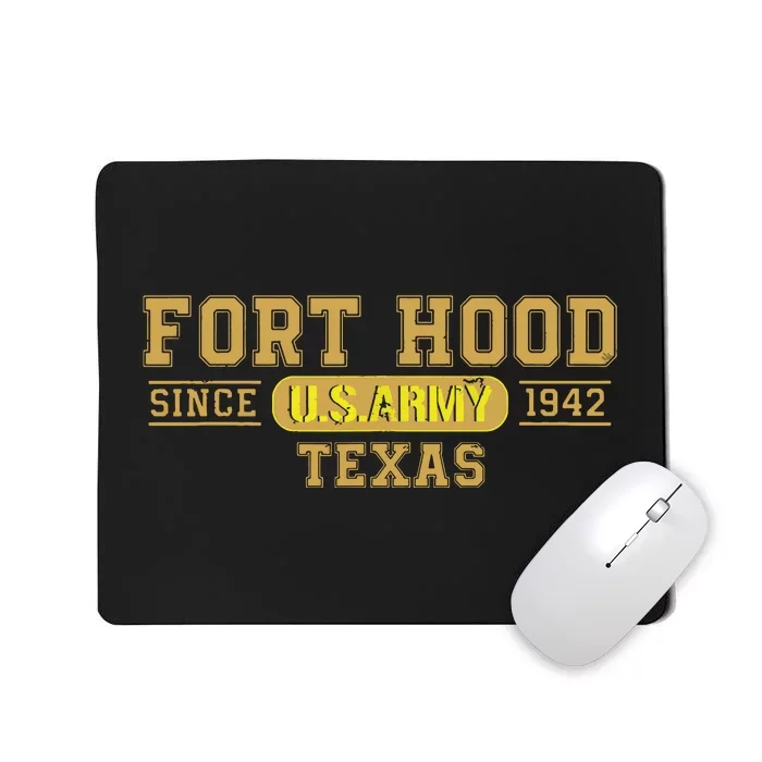 Fort Hood Texas Base Vintage Gifts Mousepad