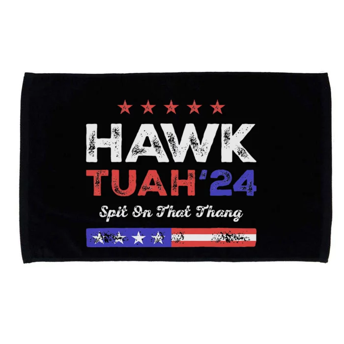 Funny Hawk Tuah 24 Spit On That Thang Microfiber Hand Towel