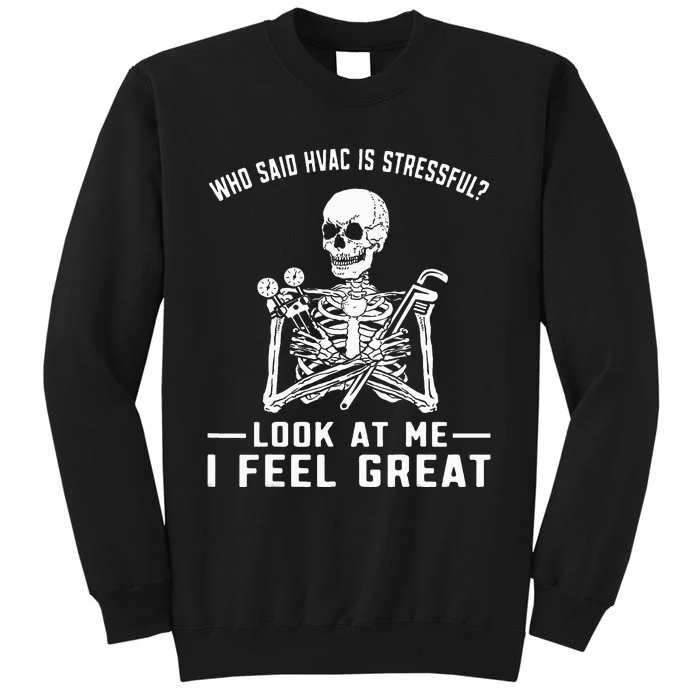 Funny Hvac Tech Ac Repairman Technician Sweatshirt