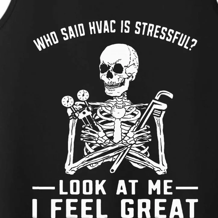 Funny Hvac Tech Ac Repairman Technician Performance Tank