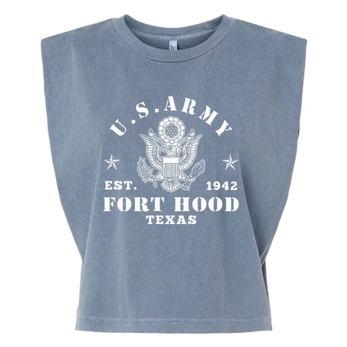 Fort Hood Texas Us Base Garment-Dyed Women's Muscle Tee