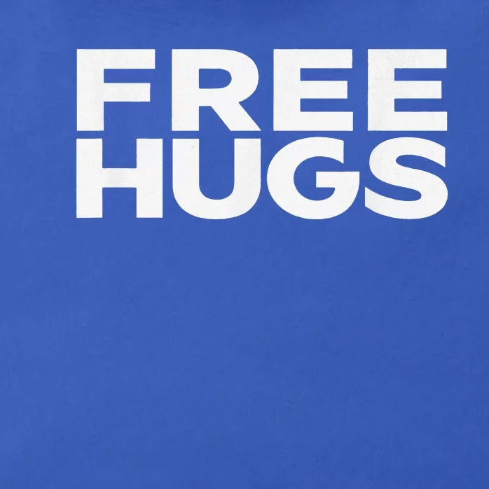 Free Hugs Tee Funny Free Hugs Zip Tote Bag