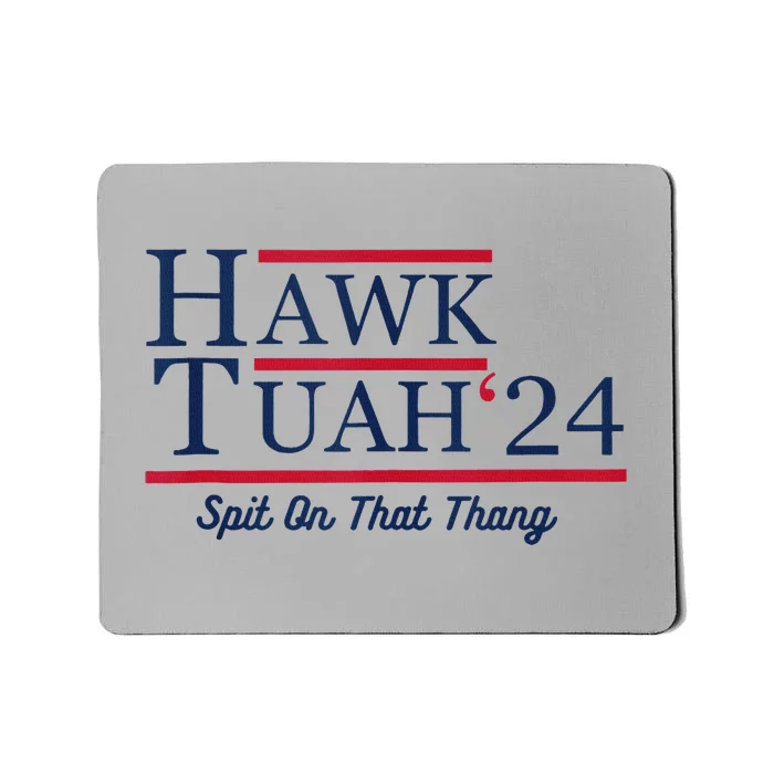 Funny Hawk Tush Messy Bun Design Mousepad