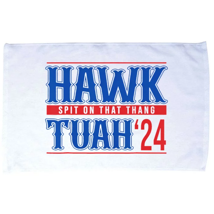 Funny Hawk Tuah 24 Sayings Design Microfiber Hand Towel