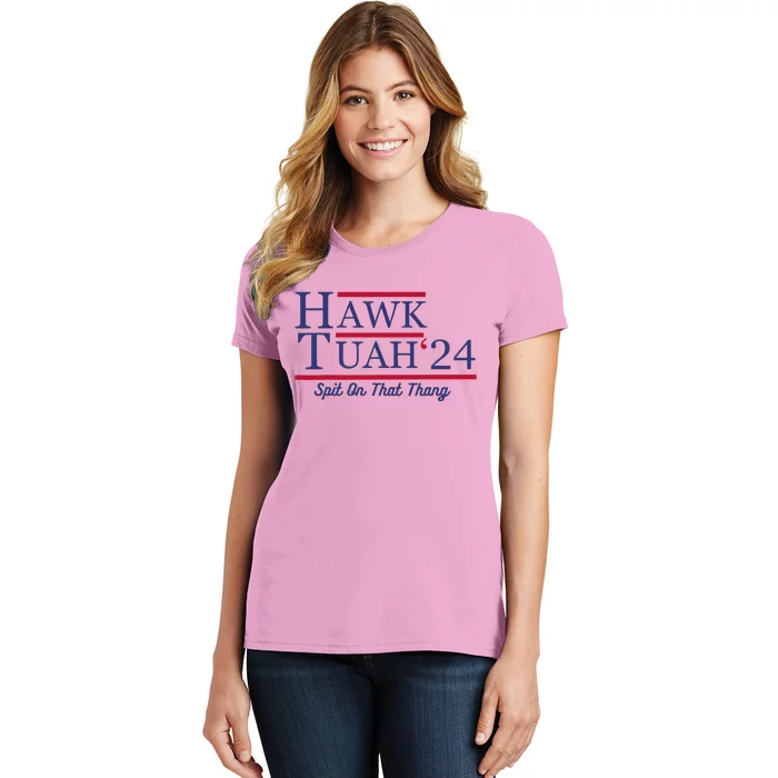 Funny Hawk Tush Presidential Parody Women's T-Shirt