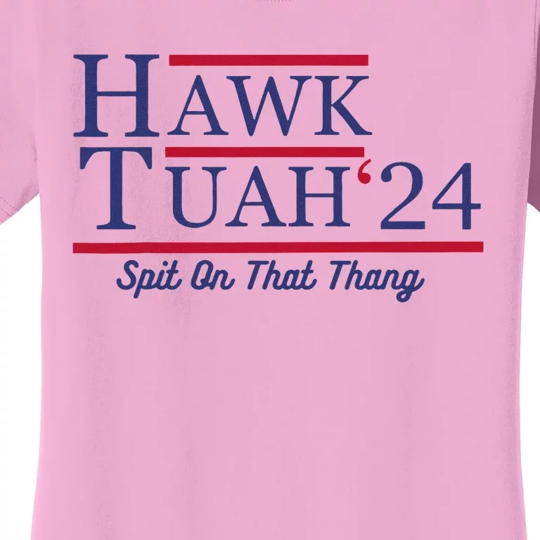 Funny Hawk Tush Presidential Parody Women's T-Shirt