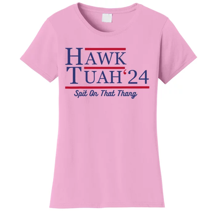 Funny Hawk Tush Presidential Parody Women's T-Shirt