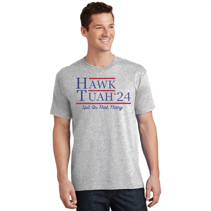 Funny Hawk Tush Presidential Parody T-Shirt