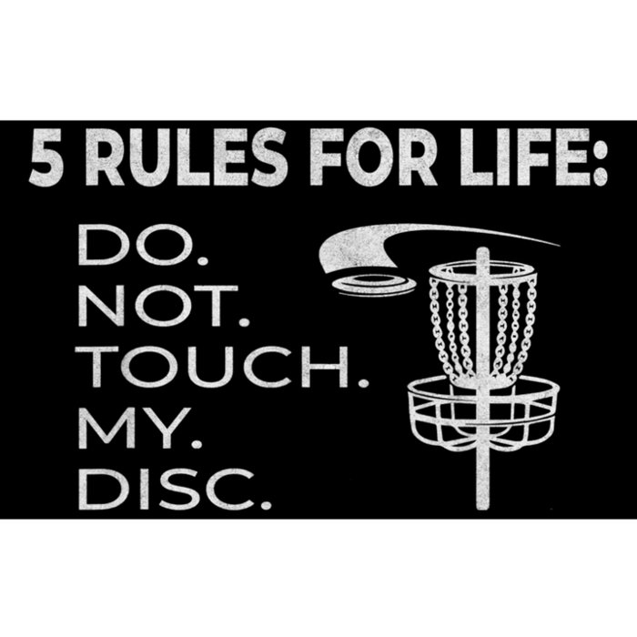 Funny How to Play Disc Golf Instructions Bumper Sticker