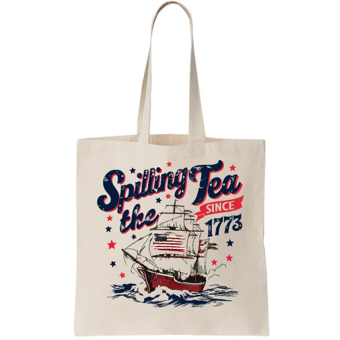 Funny History Teacher 4th July Tote Bag