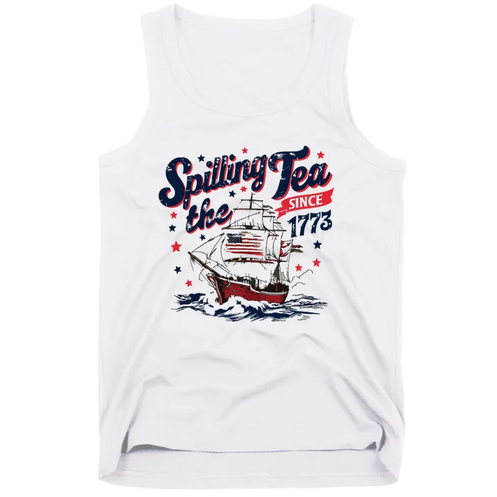 Funny History Teacher 4th July Tank Top