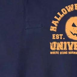 Funny Halloween Town University Est 1988 Where Being Normal Is Vastly Overrated Softstyle Adult Sport Polo