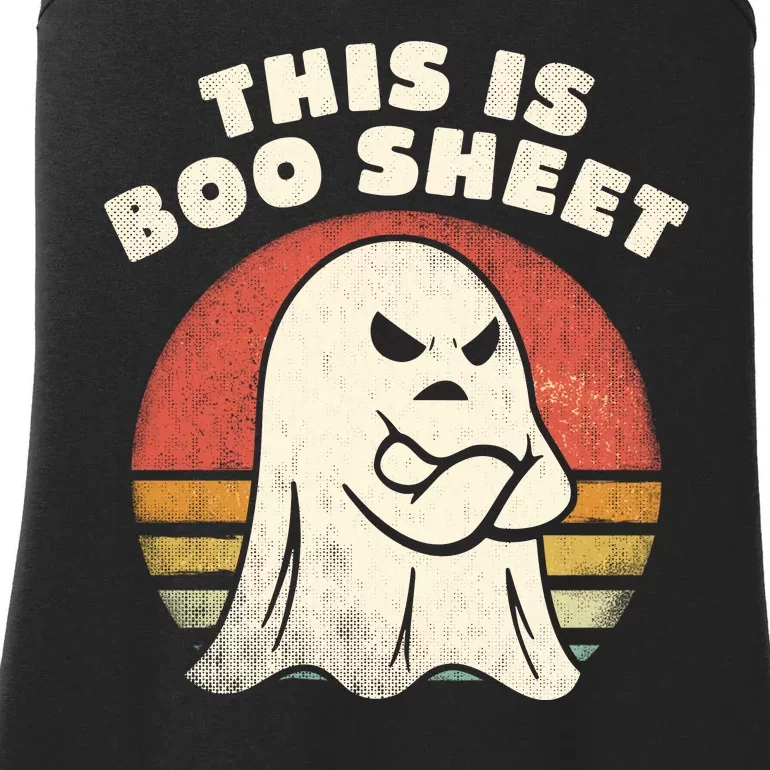 Funny Halloween This Is Boo Sheet Halloween Costumes For Adults Kids Ladies Essential Tank