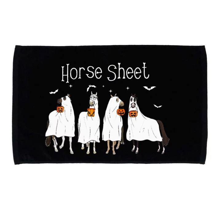 Funny Horse This is Boo Sheet Ghost Boo Halloween Outfit Microfiber Hand Towel