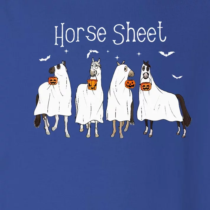 Funny Horse This is Boo Sheet Ghost Boo Halloween Outfit Toddler Long Sleeve Shirt