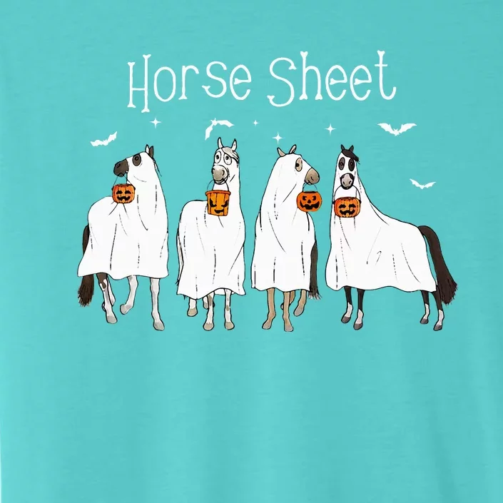 Funny Horse This is Boo Sheet Ghost Boo Halloween Outfit ChromaSoft Performance T-Shirt