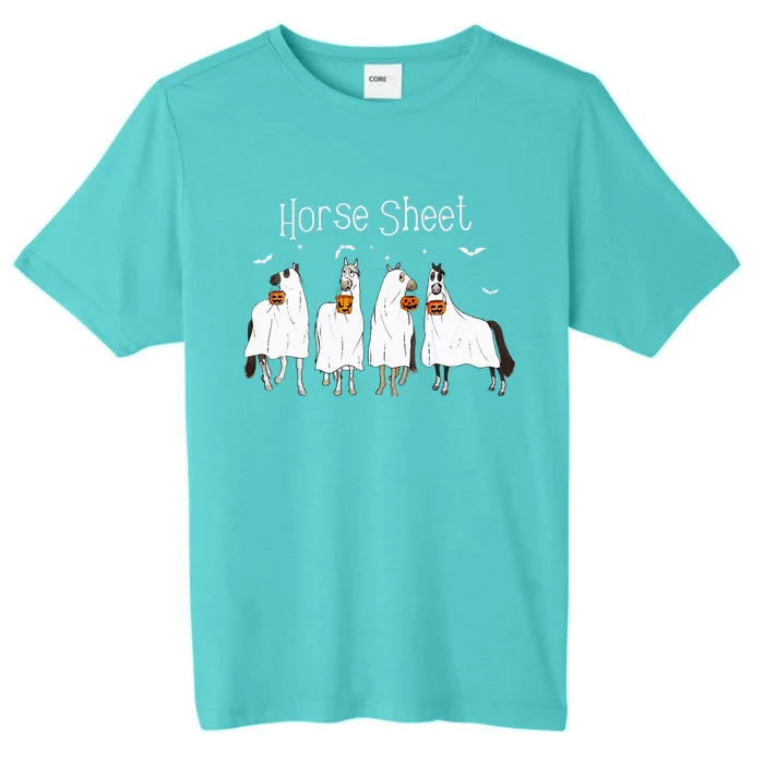 Funny Horse This is Boo Sheet Ghost Boo Halloween Outfit ChromaSoft Performance T-Shirt