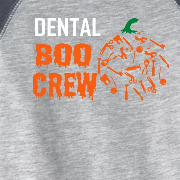 Funny Halloween Tooth Pumpkin For Dentist Boo Crew Gift Toddler Fine Jersey T-Shirt