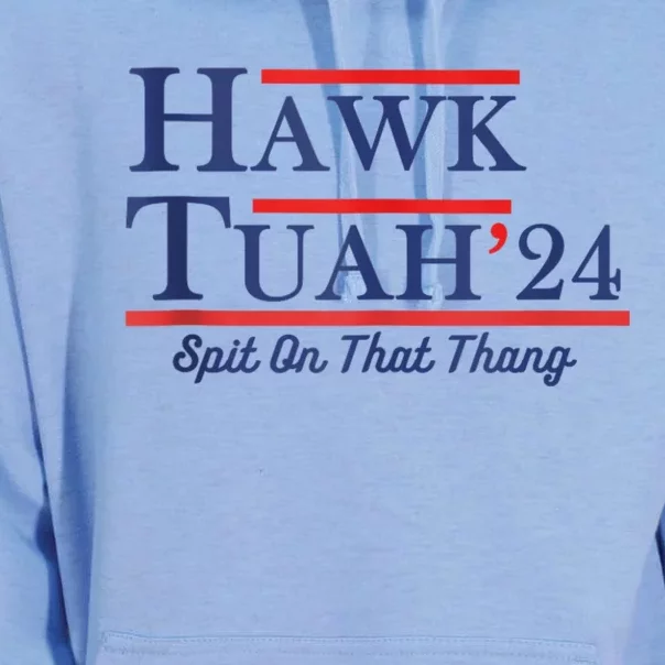 Funny Hawk Tuah 24 Unisex Surf Hoodie