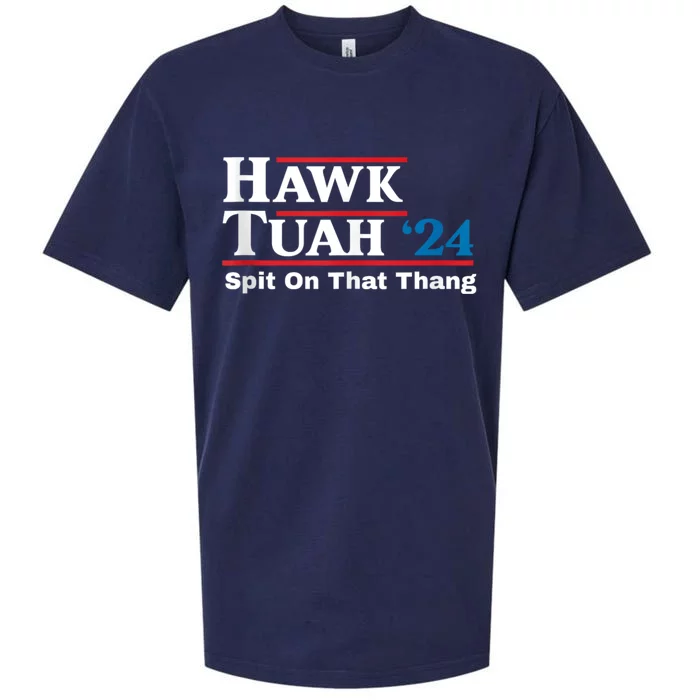 Hawk Tuah 24 Spit On That Sueded Cloud Jersey T-Shirt