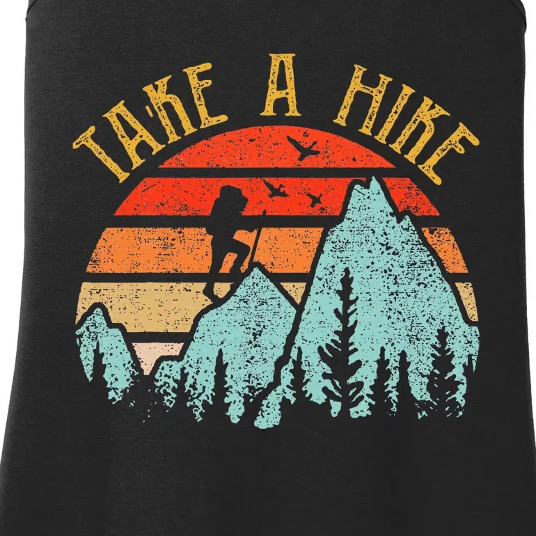 Funny Hikingshirt Take A Hike Mountain Hiker Ladies Essential Tank