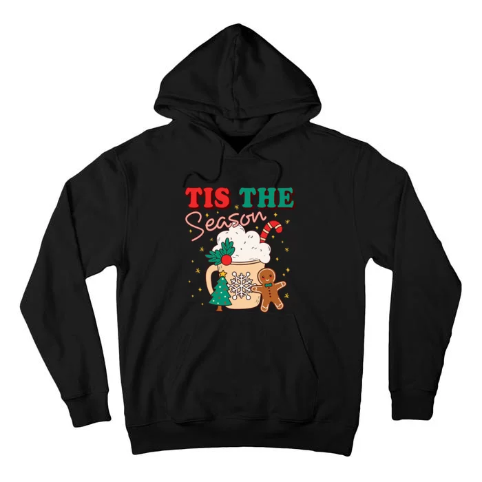 Festive Holiday Treats Christmas Tree Cake Gingerbread Santa Cookies Tall Hoodie