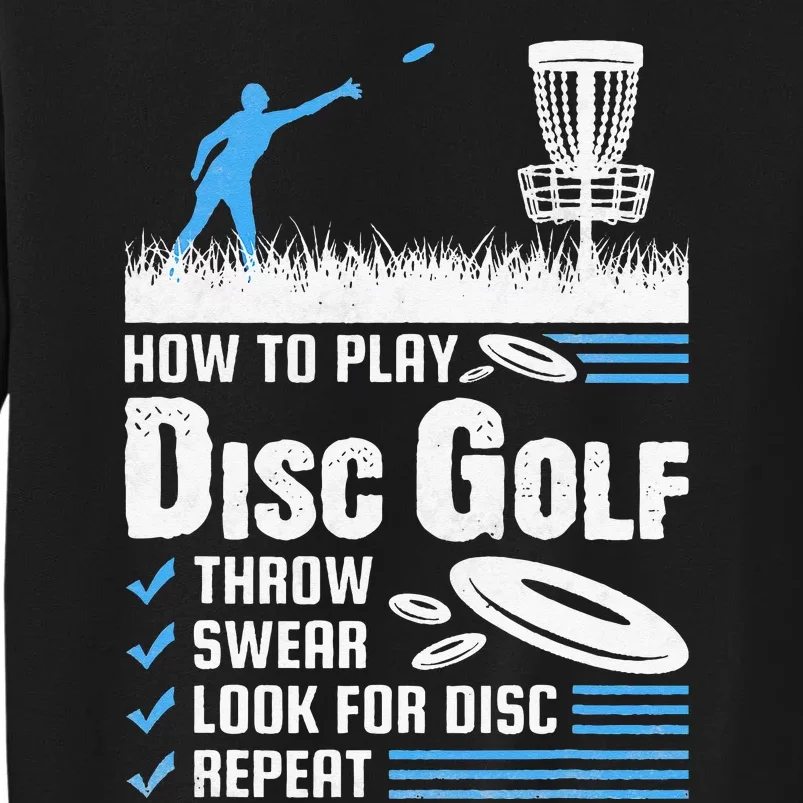 Funny How To Play Disc Golf Sweatshirt