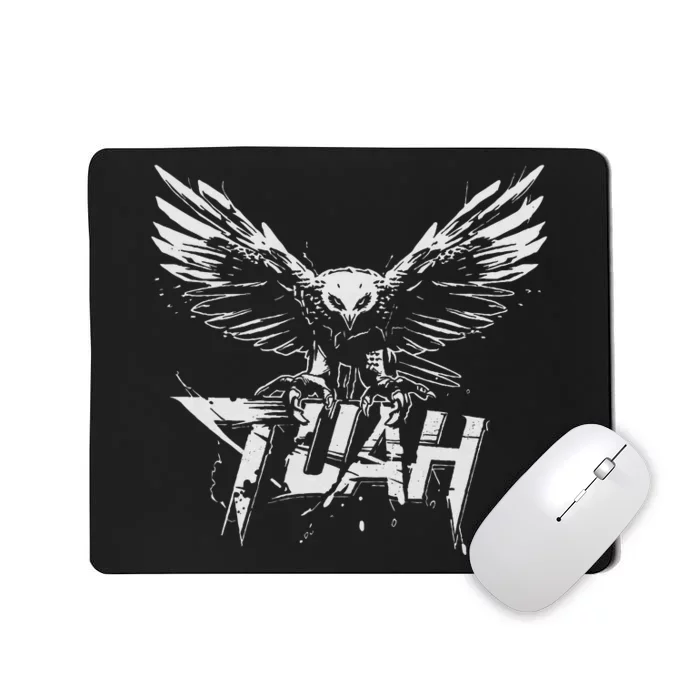 Funny Hawk Tuah Guy Spit Joke Wet That Thang Splash Down Mousepad