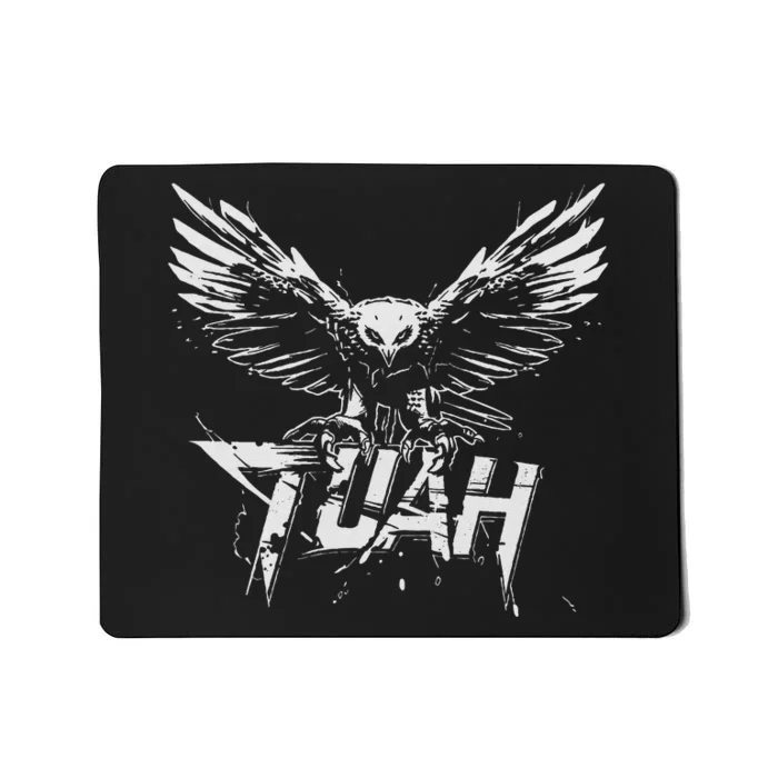 Funny Hawk Tuah Guy Spit Joke Wet That Thang Splash Down Mousepad