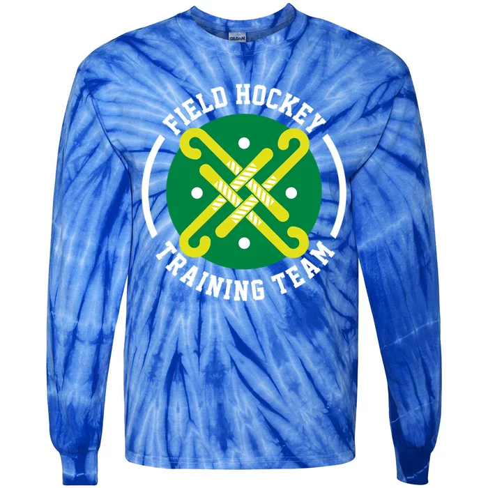 Field Hockey Training Team / Coach Fans Players Game Day Gift Tie-Dye Long Sleeve Shirt