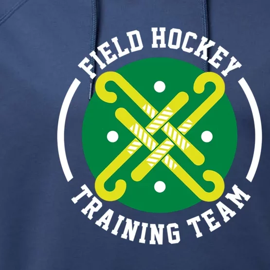 Field Hockey Training Team / Coach Fans Players Game Day Gift Performance Fleece Hoodie