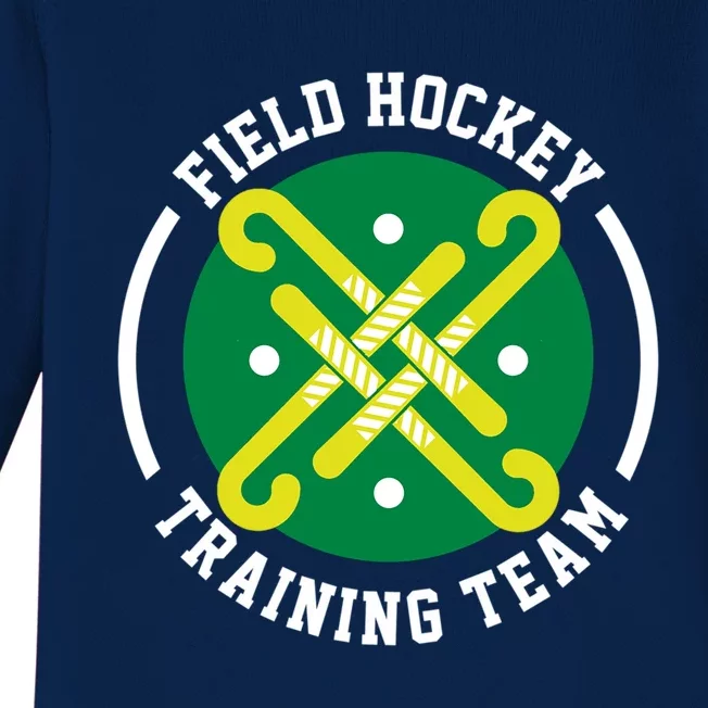 Field Hockey Training Team / Coach Fans Players Game Day Gift Baby Long Sleeve Bodysuit