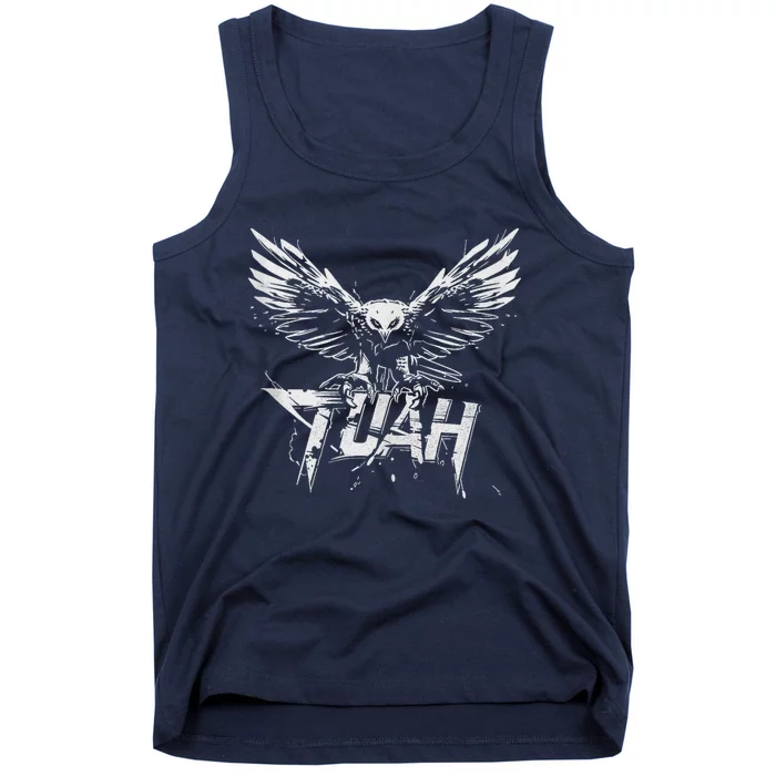 Funny Hawk Tuah Guy Spit Joke Wet That Thang Splash Down Tank Top